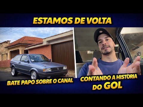 VOLTAMOS A ATIVA!!! Projeto GOL GL 1994 TURBO 