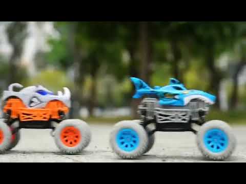 Super cool R/C monster car - big foot & lights - speed running