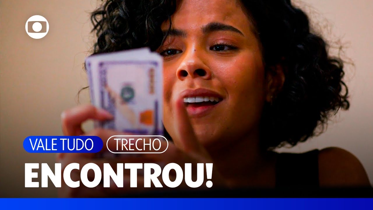 Fátima encontra os dólares na mala e vibra de felicidade! | Vale Tudo | TV Globo