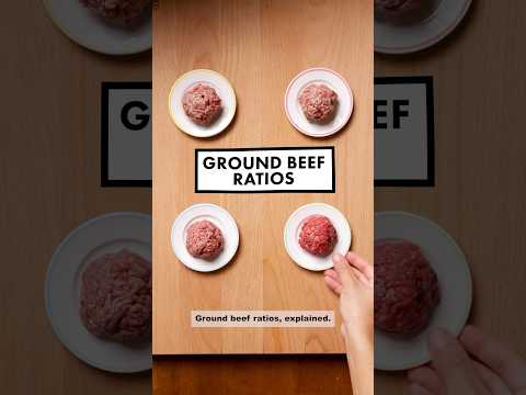 Ground Beef Ratios, Explained