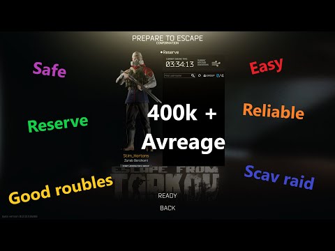 Reserve Scav Guide | EFT | Fast, Safe, Easy, Reliable Loot | Escape From Tarkov