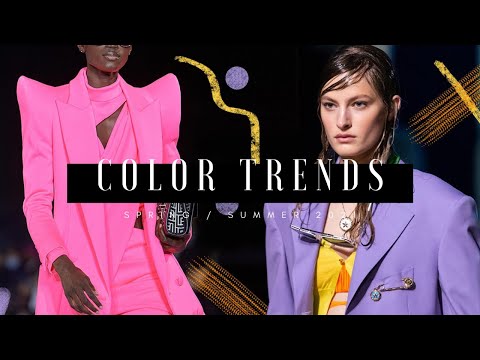 Color Trends - Spring/Summer 2021