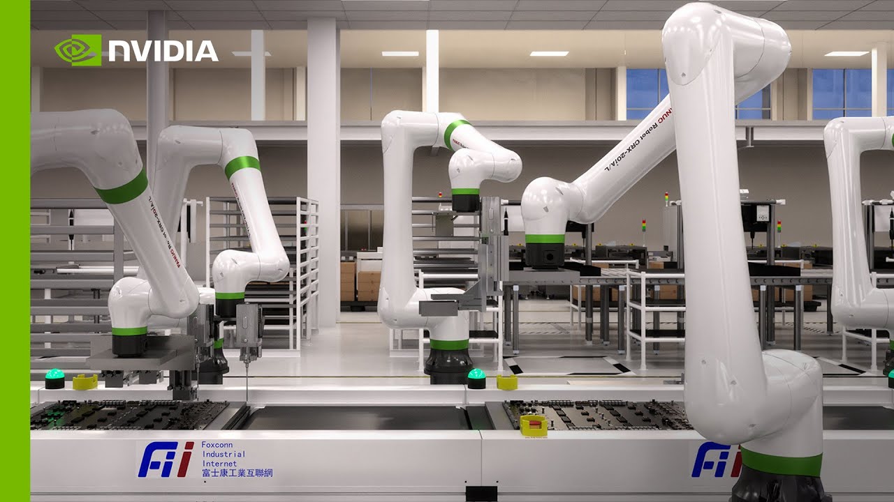 Foxconn Inova com Fábricas Virtuais e IA da NVIDIA para Automatizar Produção