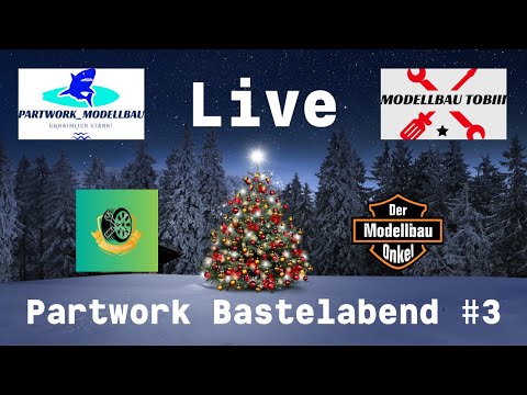 [LIVE] Partwork Bastelabend #3 - Weihnachts Edition!