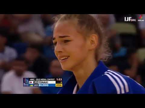 The most beautiful judoka Daria Bilodid world champion 2018