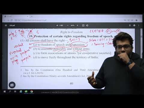 10. Art 19 + Sedition + Hate Speech