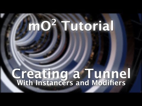 MotionVFX mO2 Tutorial - Using Instancers and Modifiers to Create a Tunnel