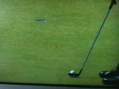 Phil mickelson ball hits something at masters 2010
