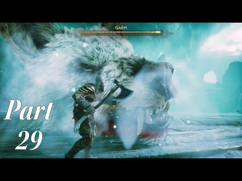 GOD OF WAR RAGNAROK PS5 Walkthrough Gameplay Part 29 - PURSUING GARM (FULL GAME)