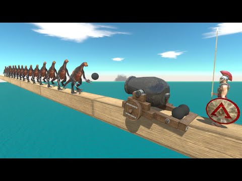 Super Cannon vs All Units - Animal Revolt Battle Simulator