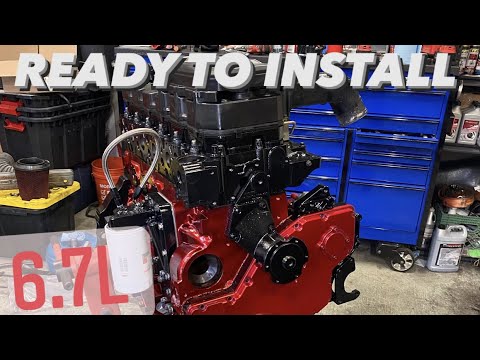 1400HP CUMMINS 6.7L GETTING WRAPPED UP AND INSTALLED.