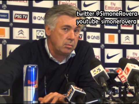 Ancelotti et le probleme Pastore: "Il en va sortir"