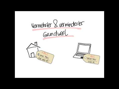 Vermehrter und verminderter Grundwert - Berechnung des ursprünglichen Preises