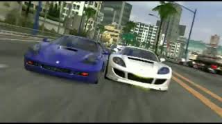 From First To Last-Populace In Two with Burnout 3 menu movie