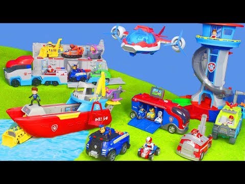 Psi Patrol zabawki - Chase, cięzarówka, strażak Marshall | Paw Patrol Toys
