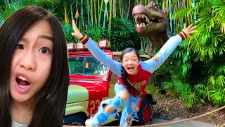 AMUSEMENT PARK CHALLENGE | KAYCEE & RACHEL in WONDERLAND FAMILY