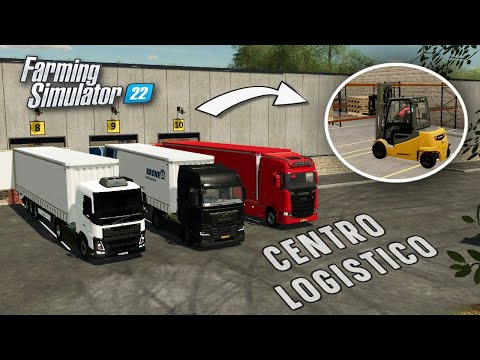 FS22 Company #8 - The best REALISTIC MODs for LOGISTICS CENTERS!