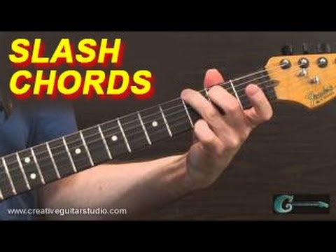 GUITAR THEORY: Slash Chords - No More Mystery