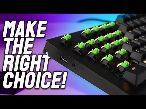 How To Choose The Right Mechanical Keyboard Switch For YOU