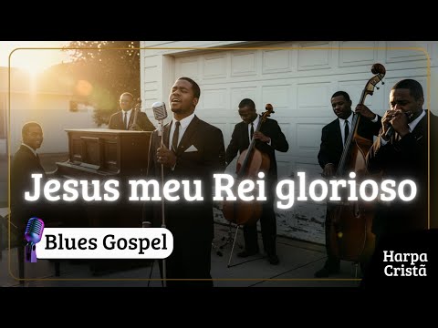 Jesus meu Rei Glorioso | Blues Gospel | Harpa Cristã