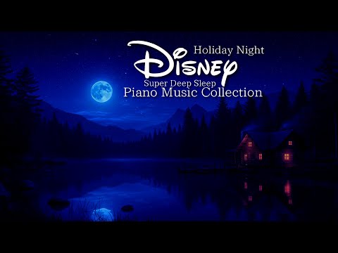 Disney Holiday Night Super Deep Sleep Piano Music Collection (No Mid-roll Ads)