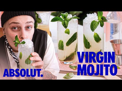 How To Make A Virgin Mojito | Mocktails | Absolut Drinks With AJ