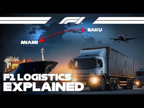 How Formula 1 Travels Across The World | F1 Logistics Explained | DHL