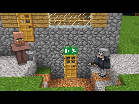 1000$ GİZLİ BODRUM EV - Minecraft