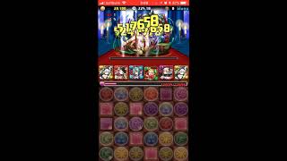 【パズドラ】ランキングダンジョン　大感謝祭杯2　165708点