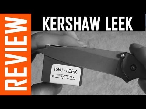 Kershaw 1660 Leek - Thin, Fast, and Sharp!