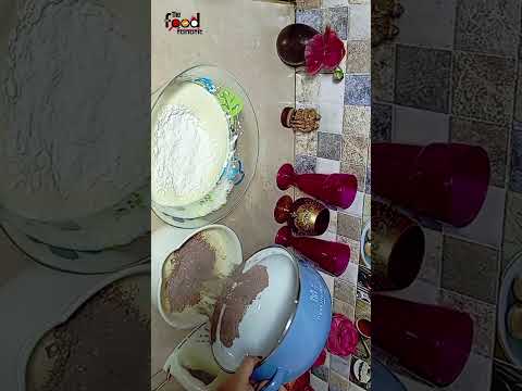 Basic Vanilla & Chocolate Sponge! Bakery Style! #chefwajeehatariq #ytshorts #shorts