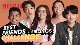 Download lagu XO Kitty Cast Takes the BFF Challenge Netflix... mp3