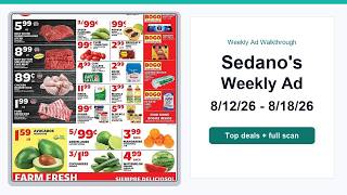Sedano's Weekly Ad (8/12/26 - 8/18/26) Top 10 Deals