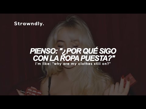 Sabrina Carpenter - Tears (Sub. Espa&ntilde;ol/Lyrics)