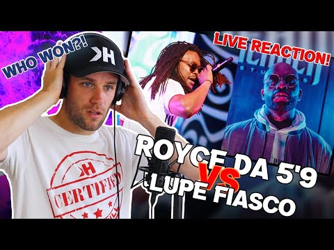 Rapper Reacts to ROYCE DA 5'9" VS LUPE FIASCO LIVE PART 2!! | LUPE FIASCO'S TURN