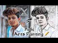 HOW TO MAKE Mayank Rajput 10 IN PAINTING Mayank Drowning Arts Painting Fastpainting