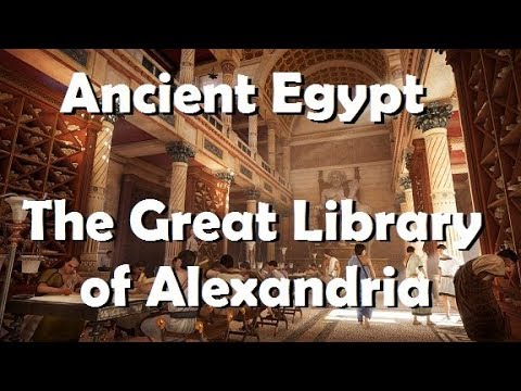 The Great Library of Alexandria - Assassin's Creed Origins Discovery Tour - Ancient Egypt