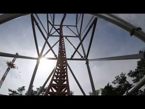 Sky Scream Front Seat POV Holiday Park 2018 60fps