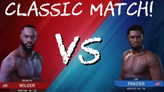 Deontay Wilder Vs Joe Frazier | Undisputed Simulation!