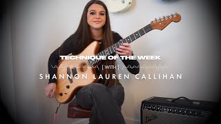  - Dive into Harmonics with Shannon Lauren Callihan | Technique Of The Week | Fender