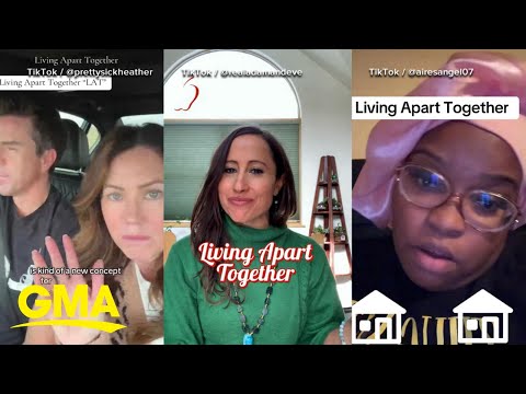 Some say living apart is better for their relationship