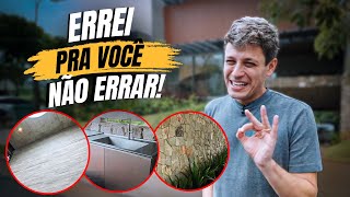 O que eu testei na minha obra e me arrependi