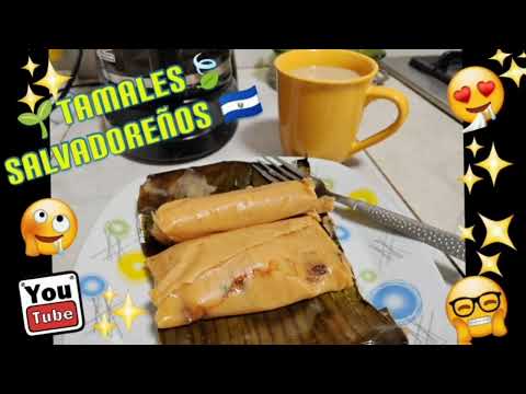 ¡¡ AUTÉNTICOS TAMALES SALVADOREÑOS DE GALLINA Y TUNCO !! #comidasalvadoreña #elsalvador #tamales