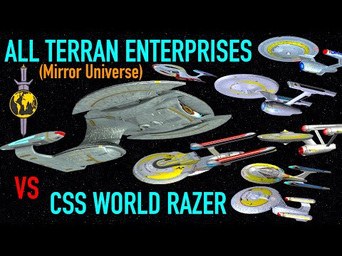 ALL Mirror Universe Enterprises VS CSS World Razer - Star Trek Starship Battles