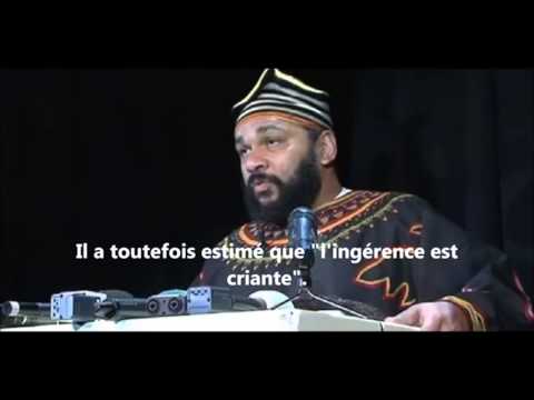 Conférence de presse de Dieudonné le 11 janvier 2014, ses principale