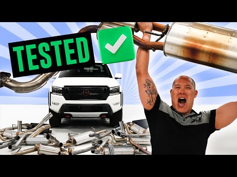 Nissan Frontier Exhaust Shootout (Top 6 Exhaust Systems TESTED)