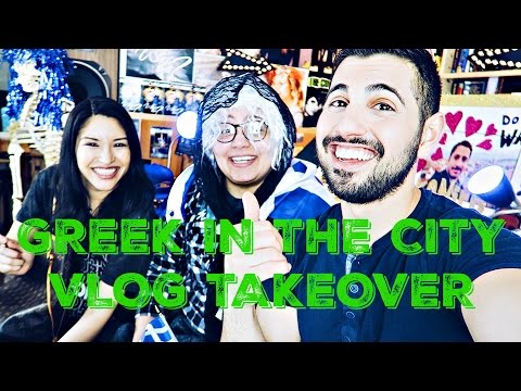 GREEK IN THE CITY VLOG TAKEOVER! (5.7.2016 - VLOG 406)