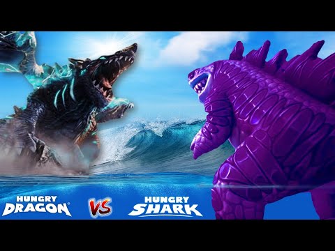 GODZILLA Dragon VS GODZILLA Shark | Geogantis VS Sharkjira | Gameplay Walkthrough #4