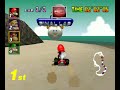 Mario Kart 64 Mushroom Cup Koopa Troopa Beach
