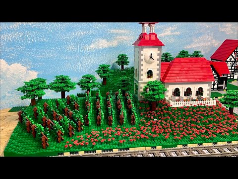 Weinberge - Bau einer Lego Stadt Teil 180.